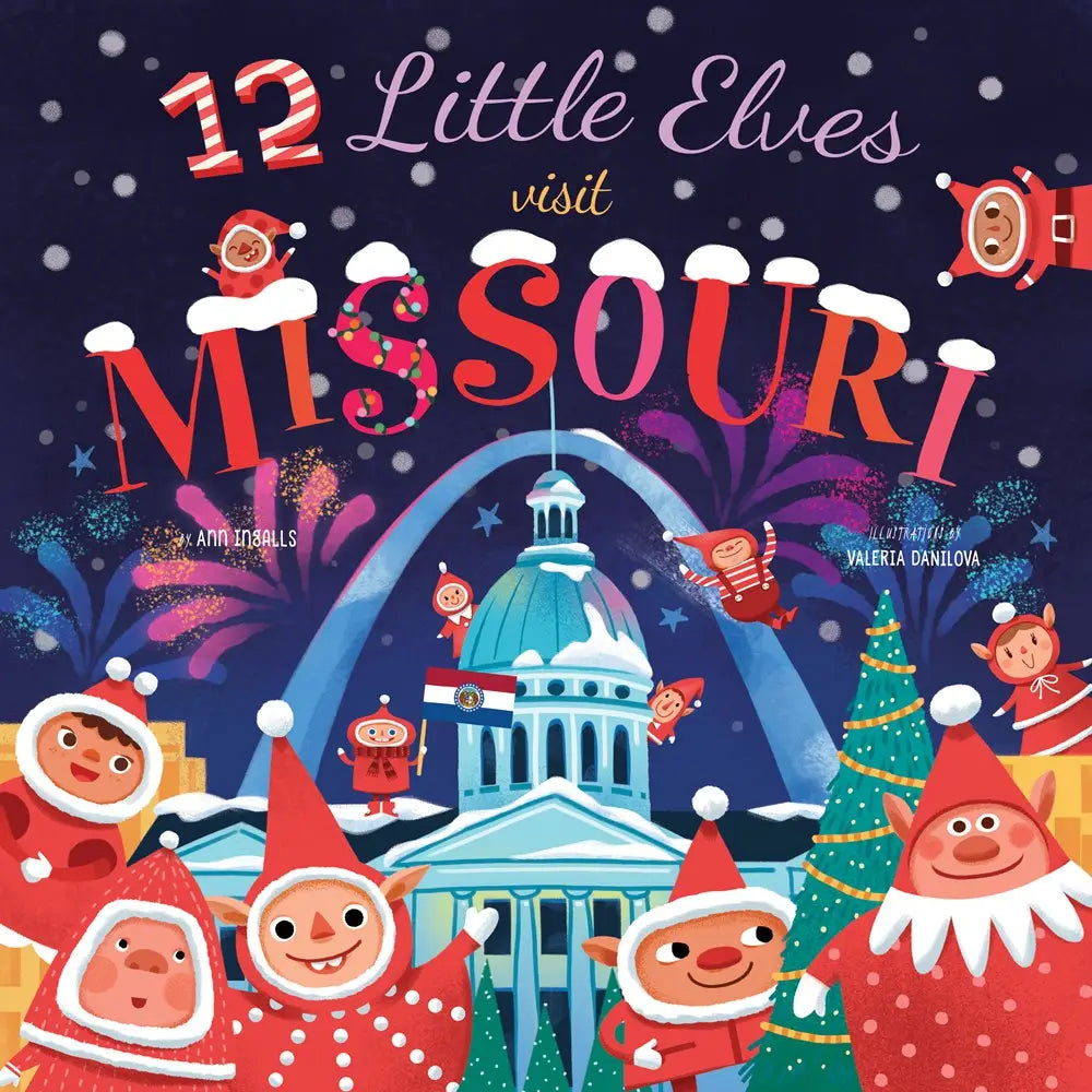 12 Little Elves Visit Missouri Book