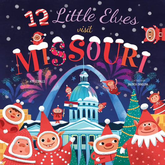 12 Little Elves Visit Missouri Book