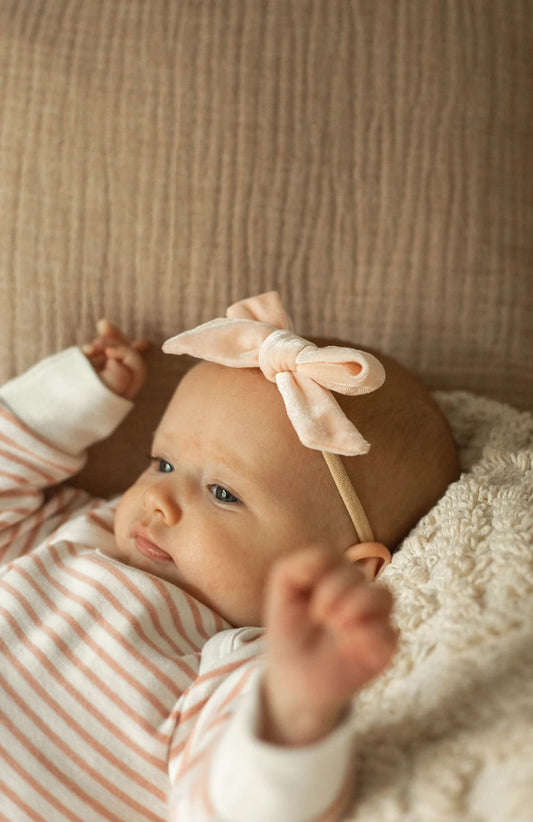 Velvet Bow Headbands