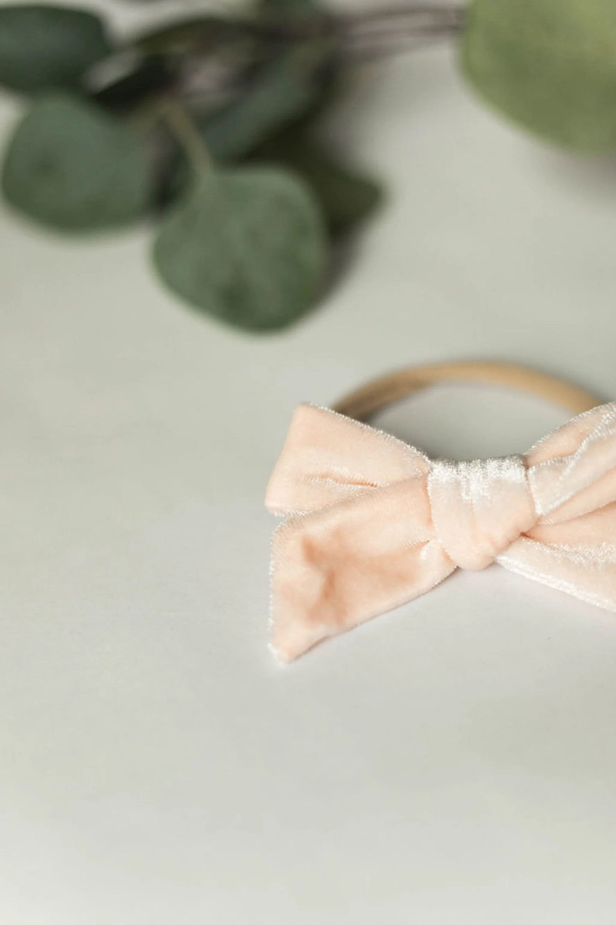 Velvet Bow Headbands